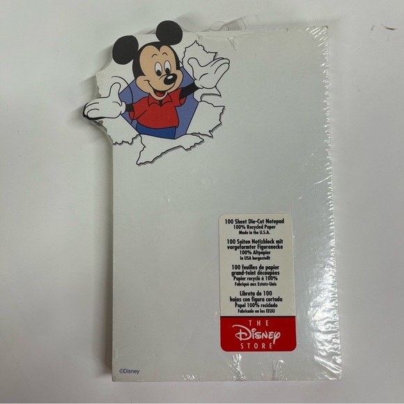 Vintage Disney Mickey Mouse paper note pad 0016 Disney store lot of 3 Minnie - Picture 2 of 8
